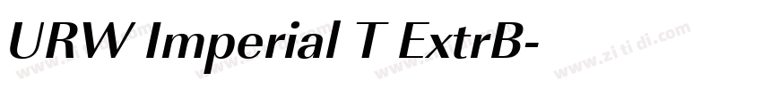 URW Imperial T ExtrB字体转换 URW Imperial T ExtrB字体转换